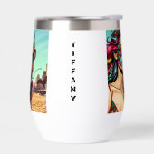 パーソナライズされた抽象芸術ビーチ (左面)