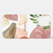 パーソナライズされた抽象芸術中性水色Case-Ma Case-Mate iPhoneケース (裏面 (横))