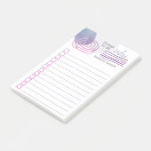 パーソナライズされた抽象芸術図形と行の一覧 ポストイット (アングル)