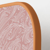 パーソナライズされた抽象芸術赤面 ピックルボールラケット (左詳細)