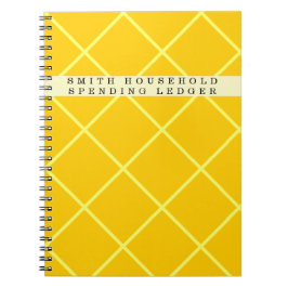 パーソナライズされた支出元帳ホーム財務仕訳 ノートブック