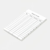 パーソナライズされた支払トラッカー事後通知 ポストイット (アングル)