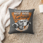 パーソナライズされた改造車庫 クッション (ブランケット)