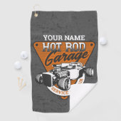 パーソナライズされた改造車庫 ゴルフタオル (インサイチュ)