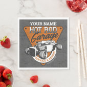 パーソナライズされた改造車庫 スタンダードランチョンナプキン (インサイチュ)