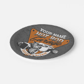 パーソナライズされた改造車庫 ペーパープレート (アングル)