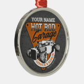 パーソナライズされた改造車庫 メタルオーナメント (右)