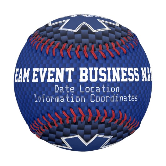 パーソナライズされた救急医療隊員イベント 野球ボール (正面)