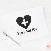 パーソナライズされた救急箱スクエア スクエアシール (封筒)