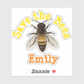 パーソナライズされた救蜂 シール (シート)
