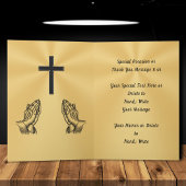 パーソナライズされた教会または牧師の記念日カード カード