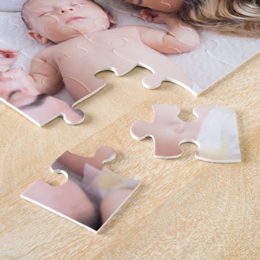 パーソナライズされた数々の写真 ジグソーパズル (側面)