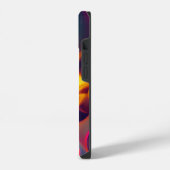 パーソナライズされた数々の炎 iPhoneケース (左側面)