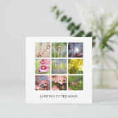 パーソナライズされた文字と写真のコラージュ (スタンド正面)