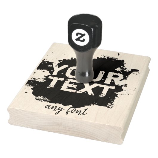 パーソナライズされた文字と画像 ラバースタンプ (スタンプ)