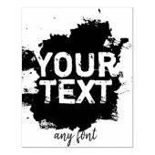 パーソナライズされた文字と画像 ラバースタンプ (インプリント)