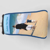 パーソナライズされた文字カスタム及びフォトゴルフヘッドカバー ゴルフヘッドカバー (正面)