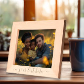 パーソナライズされた文字スクリプト レーザー彫刻フレーム