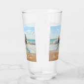 パーソナライズされた文字付きフォトグラスギフト タンブラーグラス (右)