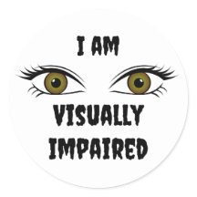 パーソナライズされた文字貧弱な目