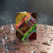 パーソナライズされた文字&フォトオタク系のおもしろい誕生日カード