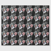 パーソナライズされた文字&フォトベストフレンド誕生日 ラッピングペーパー (フラット)