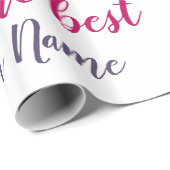 パーソナライズされた文字GiftWrap – 手書きスクリプト ラッピングペーパー (ロールコーナー)