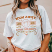 パーソナライズされた新しいおばさん Tシャツ