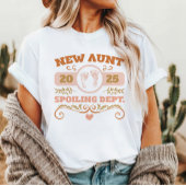 パーソナライズされた新しいおばさん Tシャツ