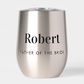 パーソナライズされた新婦結婚父 (正面)