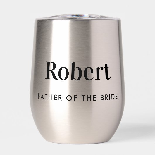 パーソナライズされた新婦結婚父 (正面)