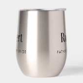 パーソナライズされた新婦結婚父 (左面)