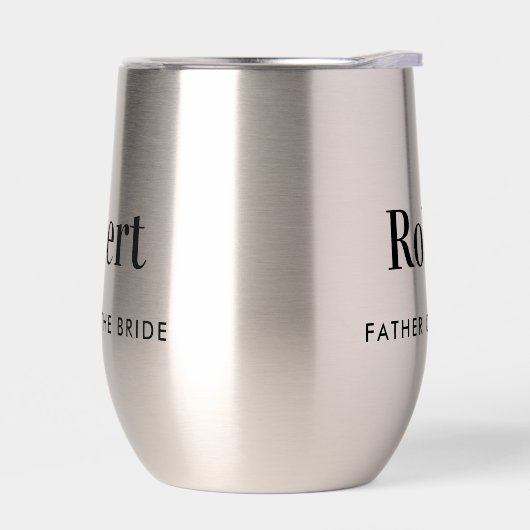 パーソナライズされた新婦結婚父 (左面)