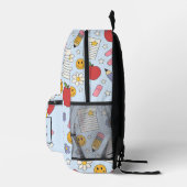 パーソナライズされた新学期バックパック子供へ プリントバックパック (右)