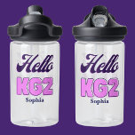 パーソナライズされた新学期、KG2、Hello Kg2 ウォーターボトル<br><div class="desc">パーソナライズされた新学期、KG2、Hello Kg2ウォーターボトル。</div>
