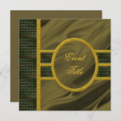 パーソナライズされた新年のパーティーの招待状 招待状 (正面/裏面)