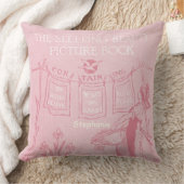 パーソナライズされた新生児ガールズルームスリープ美しい クッション (ブランケット)