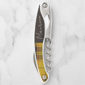 パーソナライズされた旅行用コルクスクリュー ソムリエナイフ (裏面)