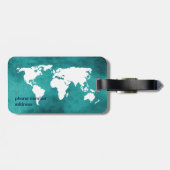 パーソナライズされた旅 ラゲッジタグ (裏面横)