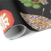 パーソナライズされた日本の ラッピングペーパー (ロールコーナー)