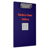 パーソナライズされた昇格ビジネス名アドレス クリップボード (右)