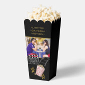 パーソナライズされた映画スター カスタム フォト シネマ テーマ フェイバーボックス (はじけた状態)