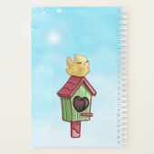 パーソナライズされた春プランナー プランナー手帳 (裏面)