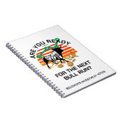 パーソナライズされた暗号ブル走Bitcoin ノートブック (右側)