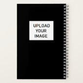 パーソナライズされた書作家 ノートブック (裏面)