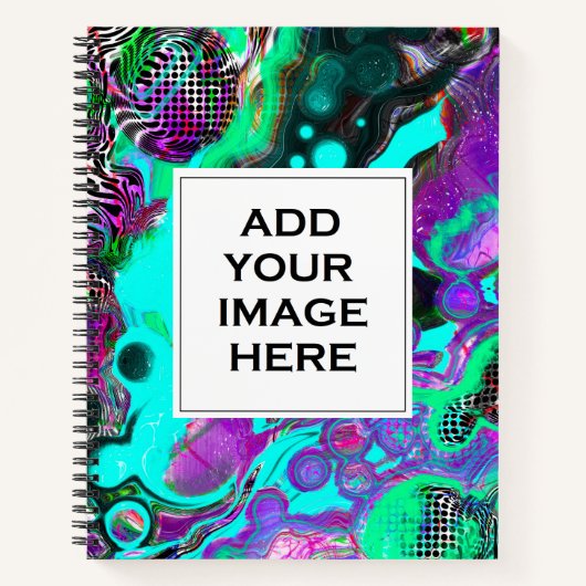 パーソナライズされた書作家 ノートブック (正面)