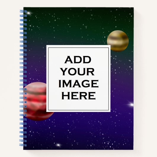 パーソナライズされた書作家 ノートブック (正面)