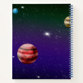 パーソナライズされた書作家 ノートブック (裏面)