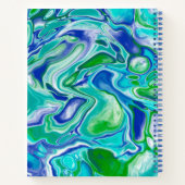 パーソナライズされた書作家 ノートブック (裏面)