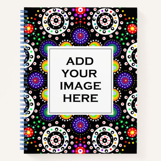 パーソナライズされた書作家 ノートブック (正面)